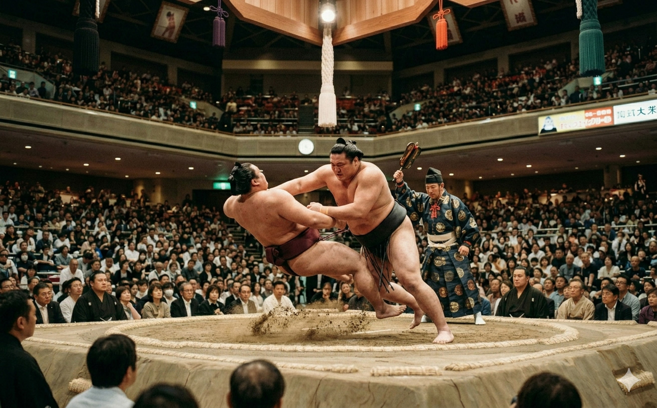 大相撲の風景